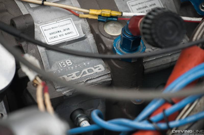 Mazda no. 71 GTP RX-7 Daytona winner 13B rotary engine