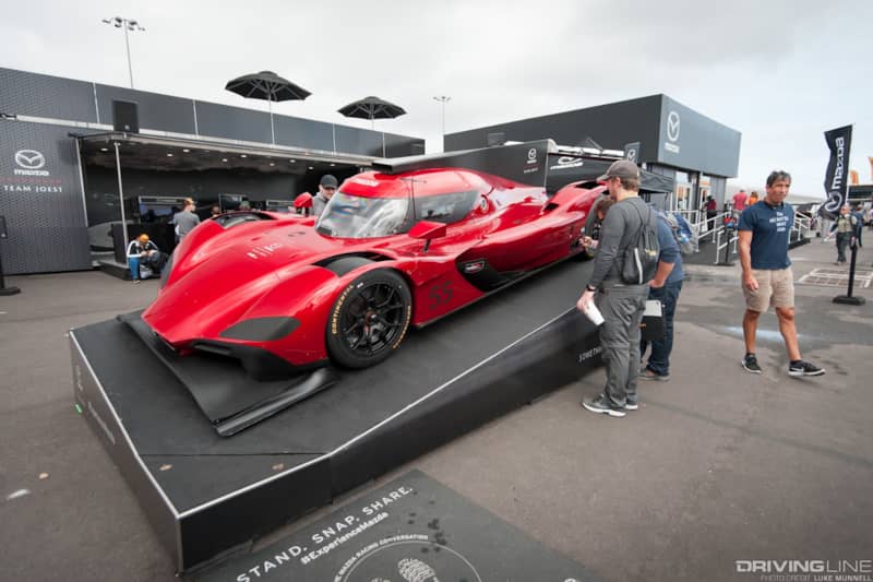 Mazda Rolex 24 at Daytona display activation RT24-P prototype
