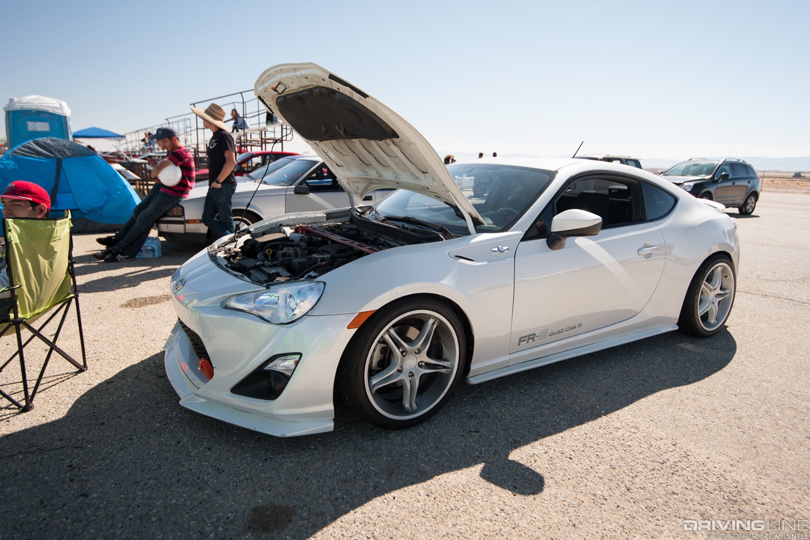 eXtreme SPEED Track Events Streets of Willow Springs white Scion FR-S pits