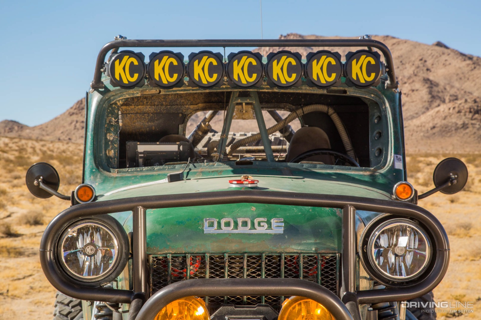 The nose of the RaceTractor