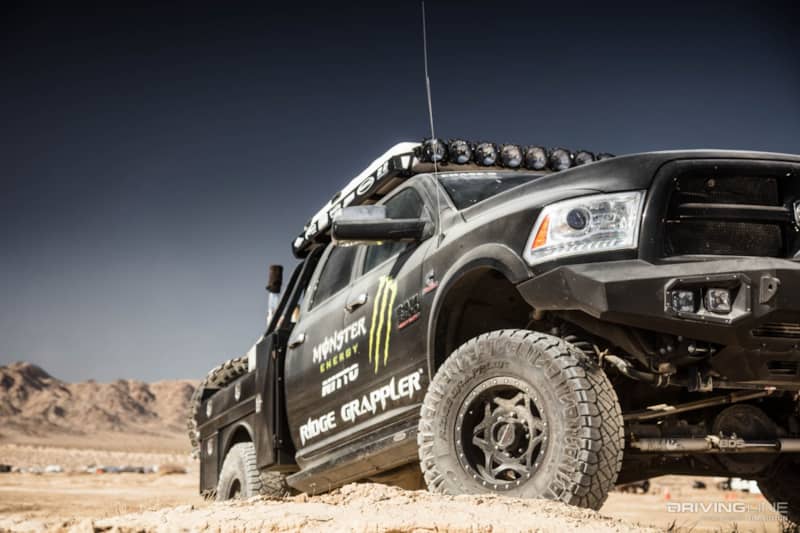 Terry Madden's chase truck