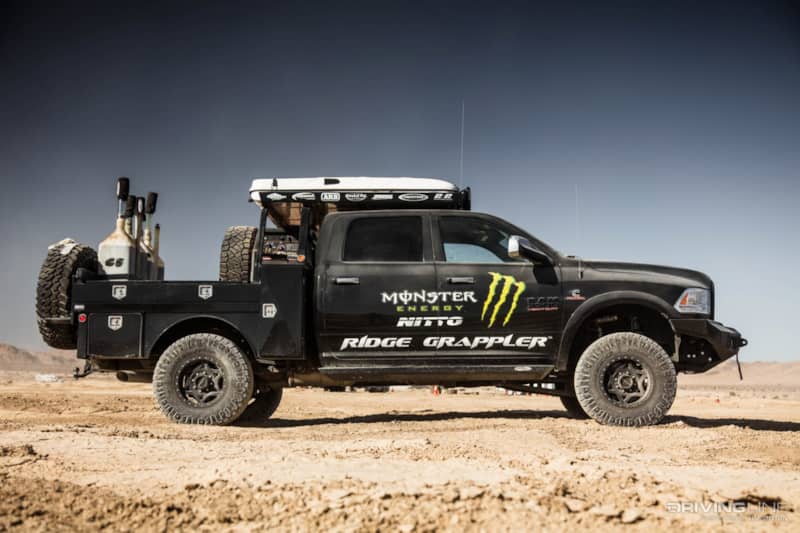 Side profile of Terry's Chase Truck