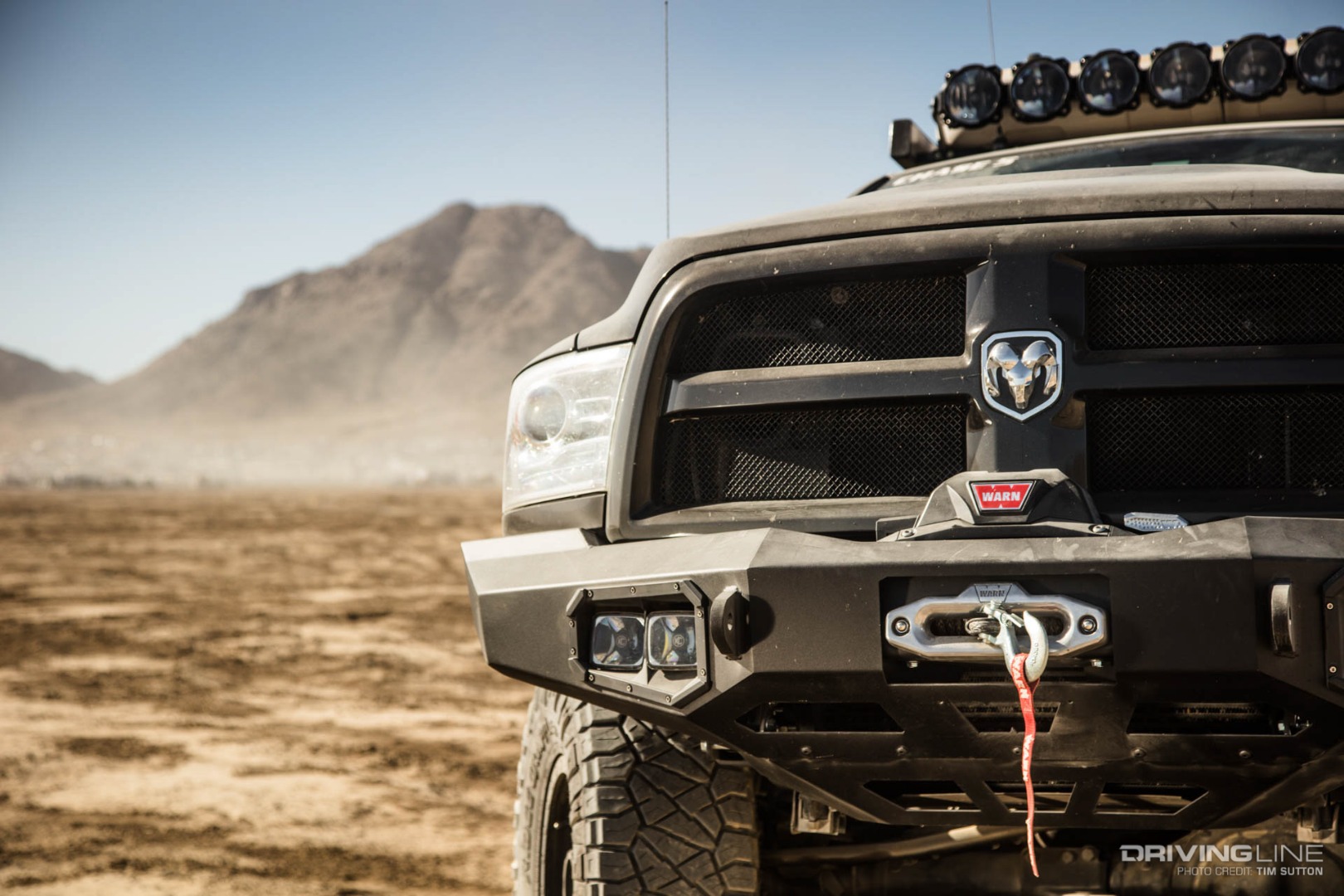 Terry's front Warn bumper with winch