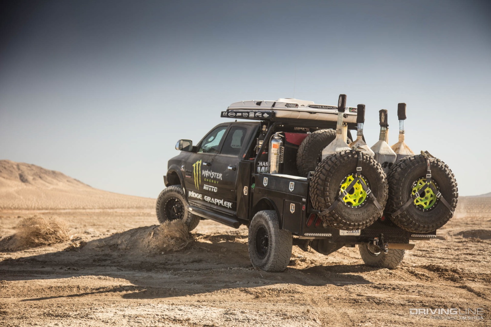Terry Madden's chase truck utility box