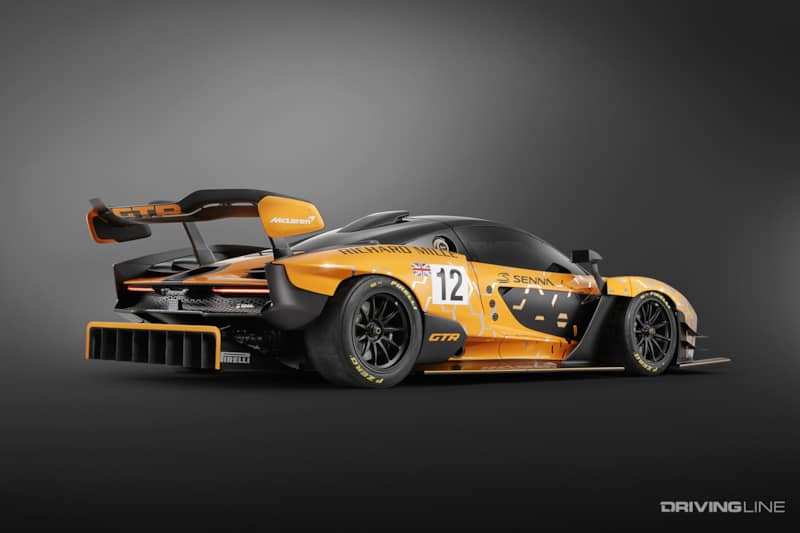 McLaren Senna Back