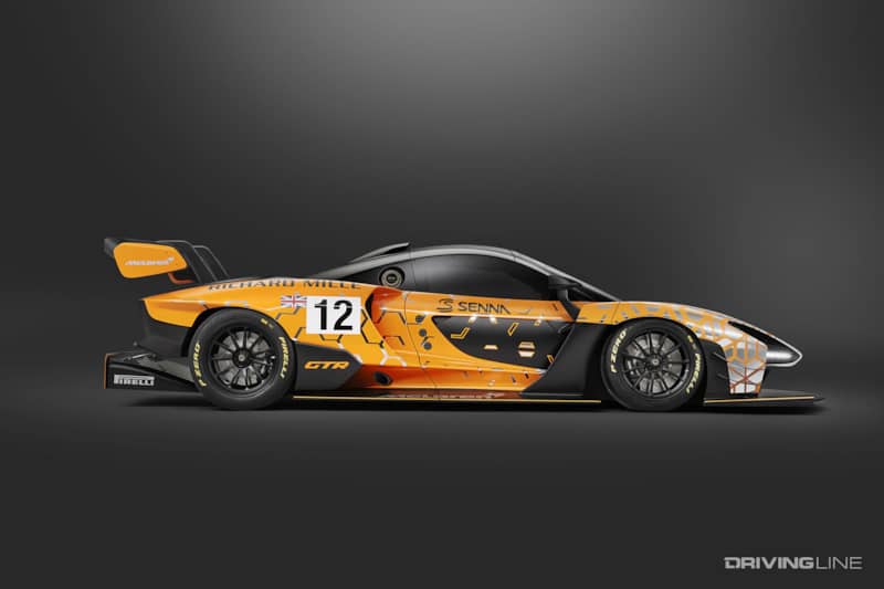 McLaren Senna Side