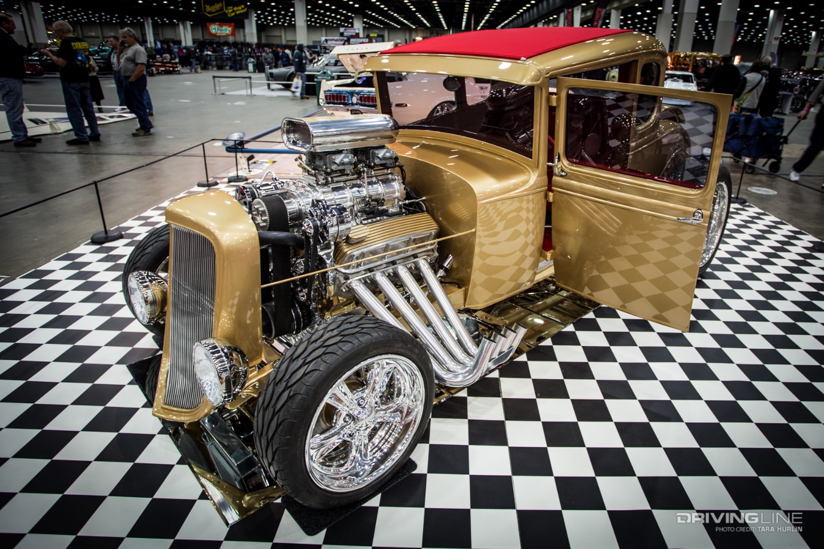 Ford Model A with a Chevy big-block