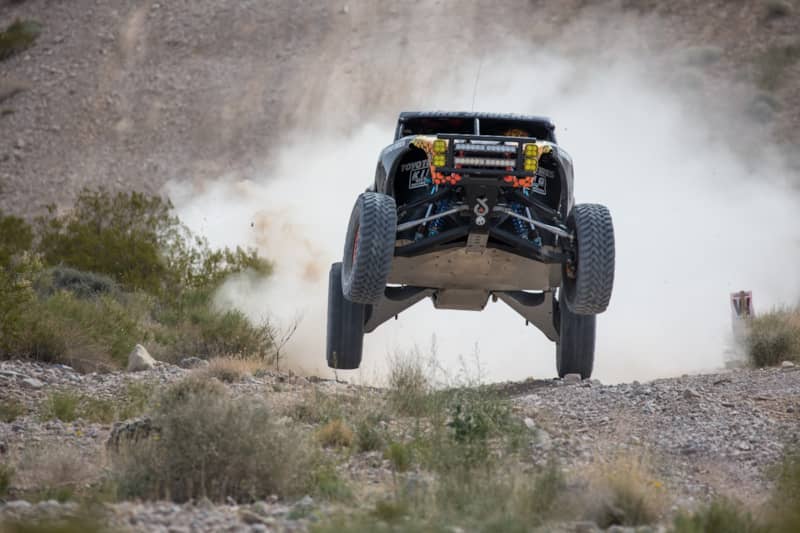 Harley Letner qualified 1st overall in his Class 1 buggy