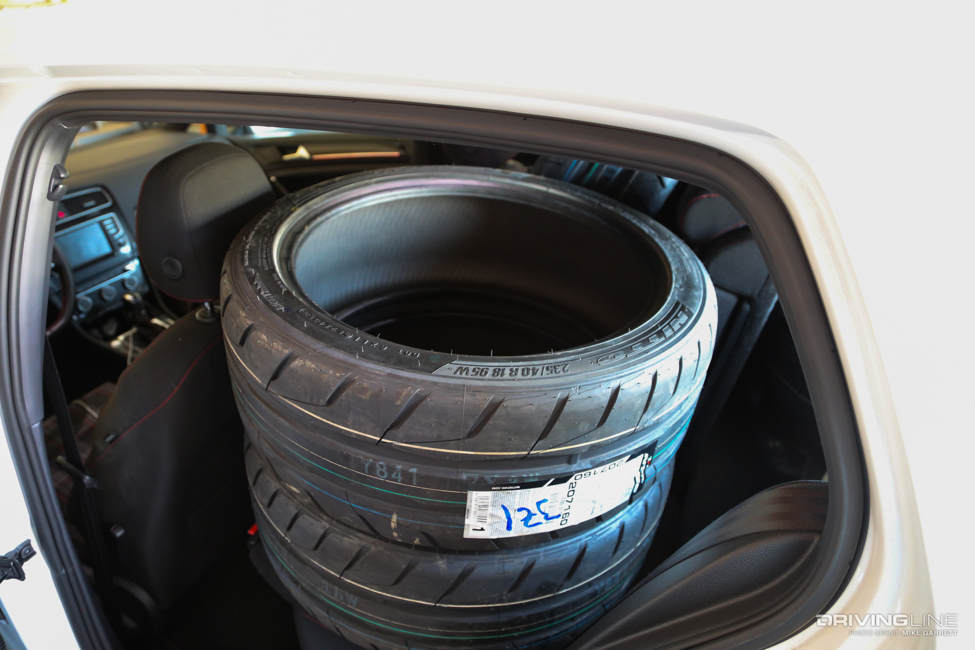 VW Golf GTI Nitto NT05 In Car