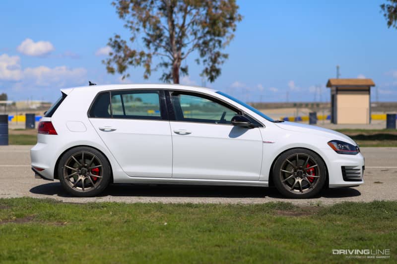 Buttonwillow Raceway VW Golf GTI