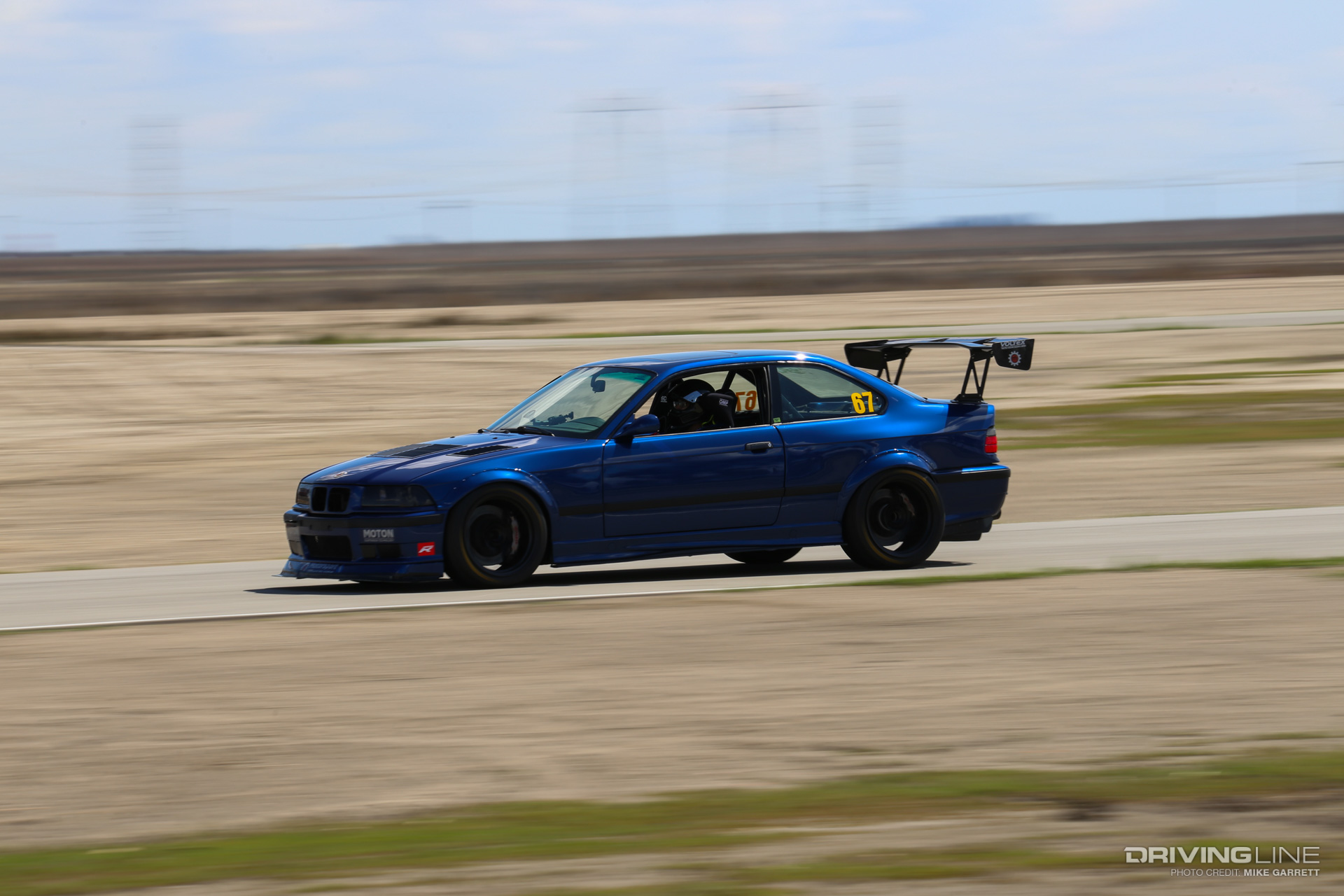 BMW E36 M3 Track Blue