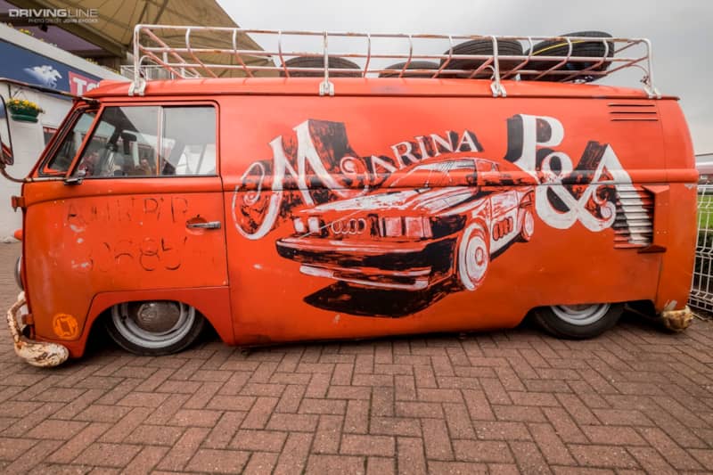 Volksworld VW Van Orange