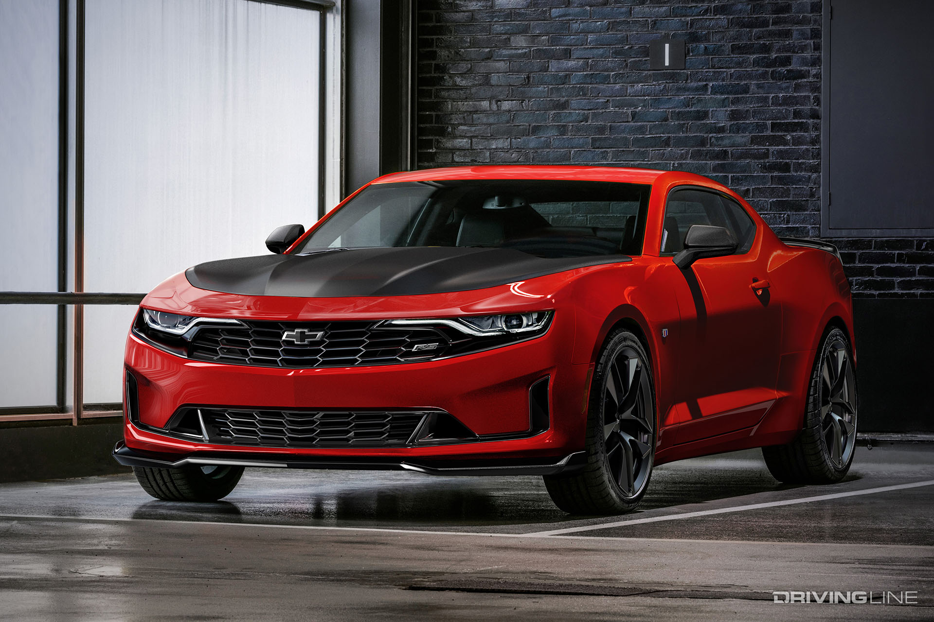 Chevy Camaro RS Front