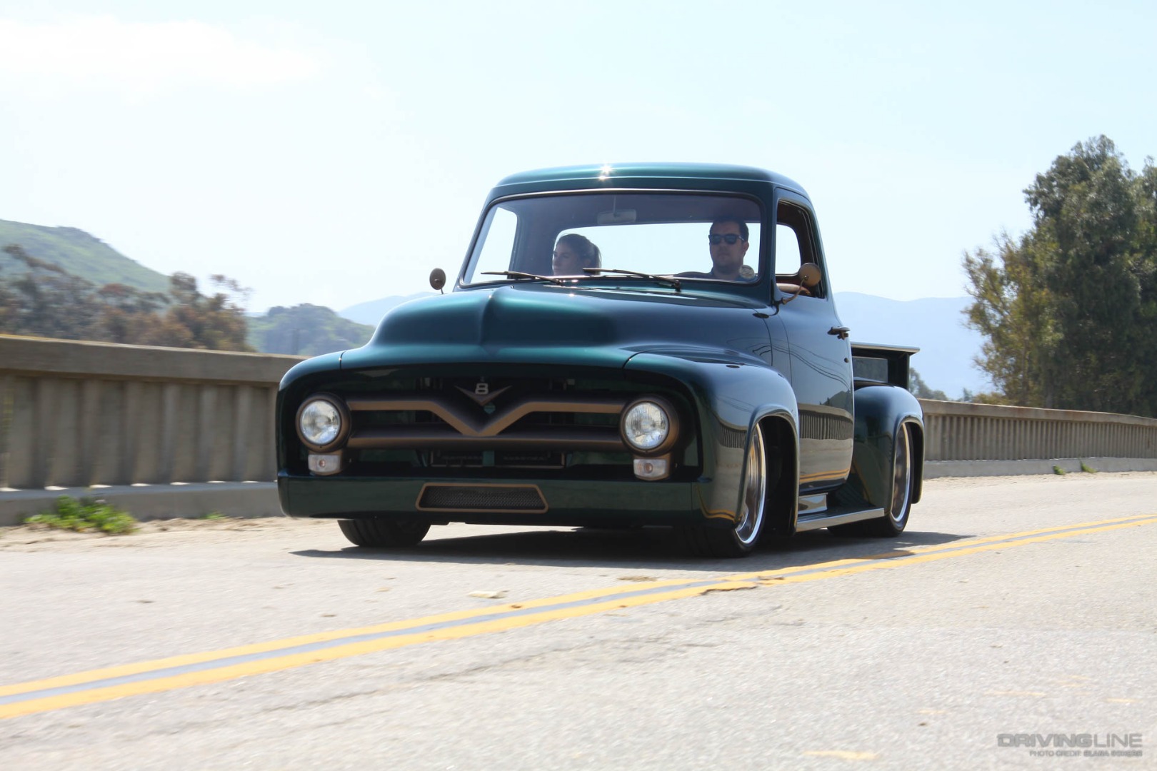 1953 F100 Driving