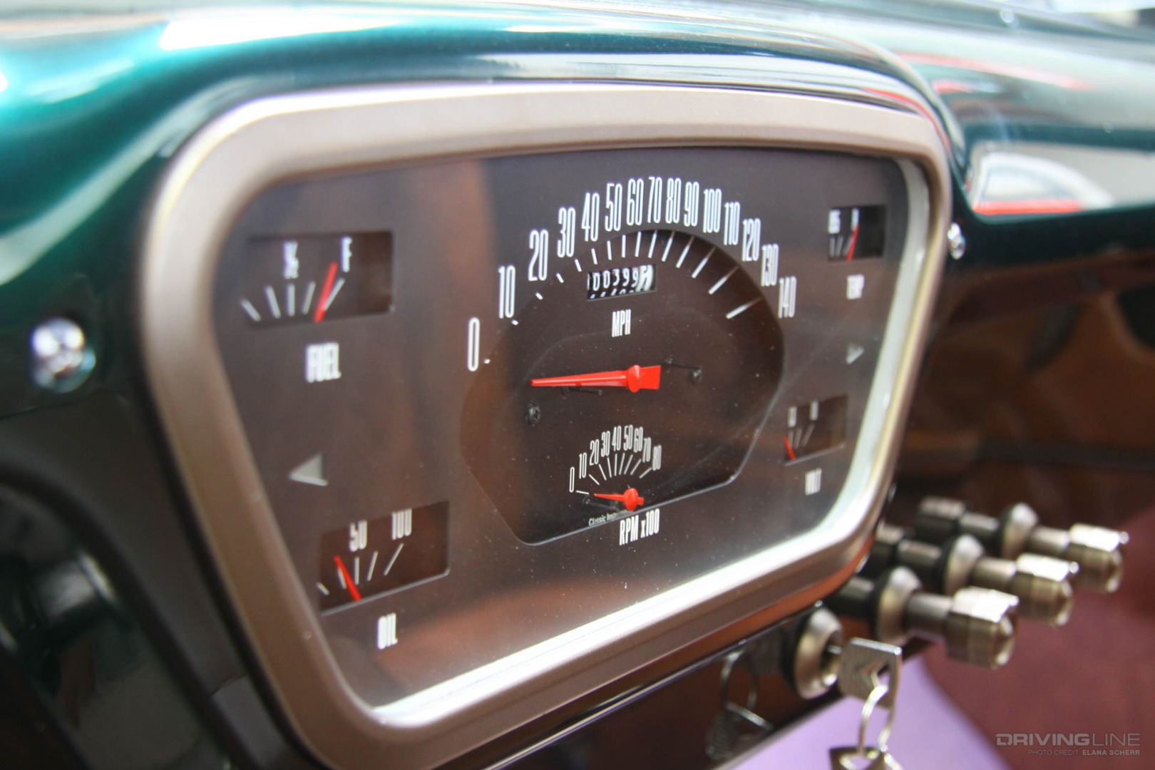 1953 F100 Spedometer