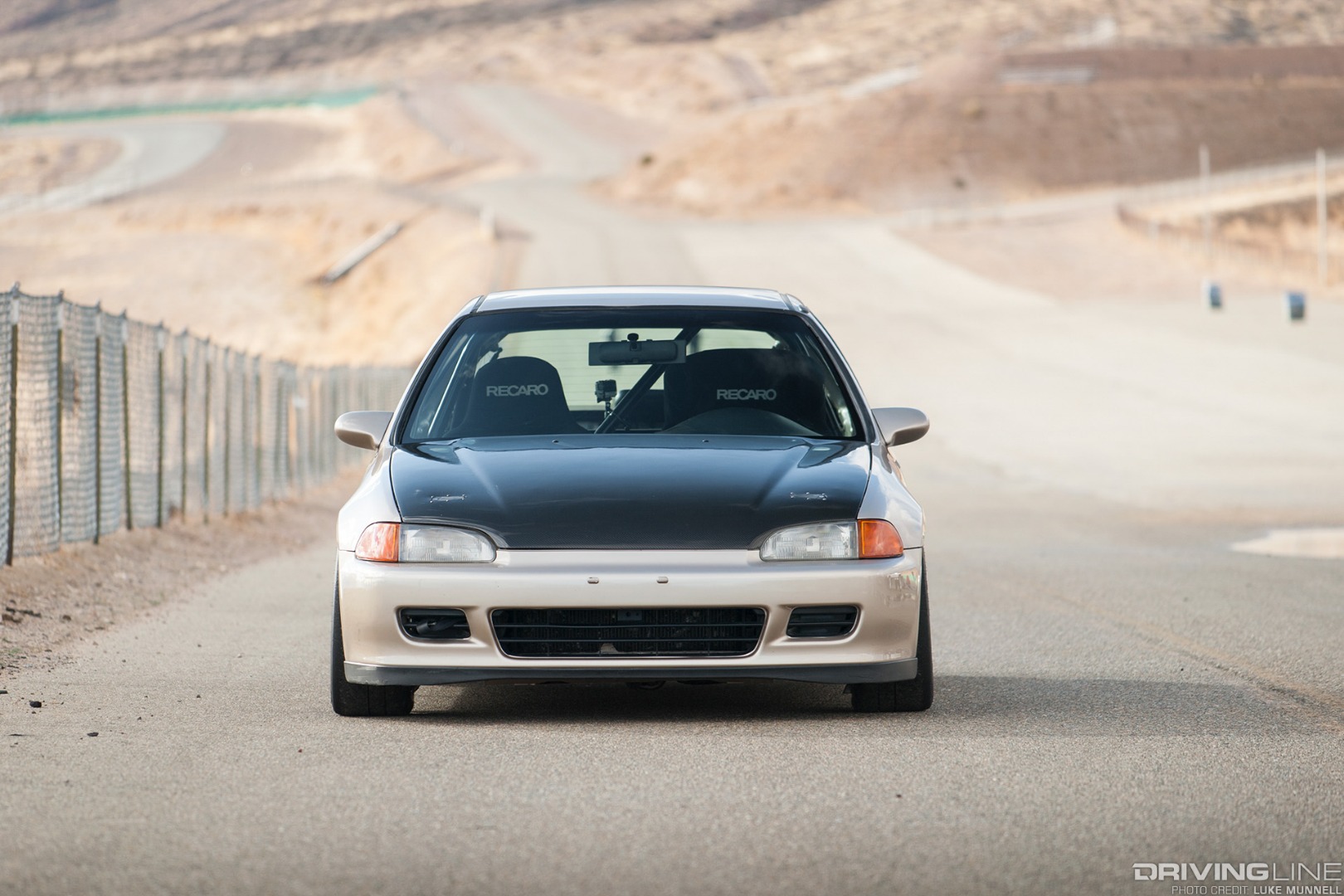 John Cruz Goldy EG Honda Civic hatchback front