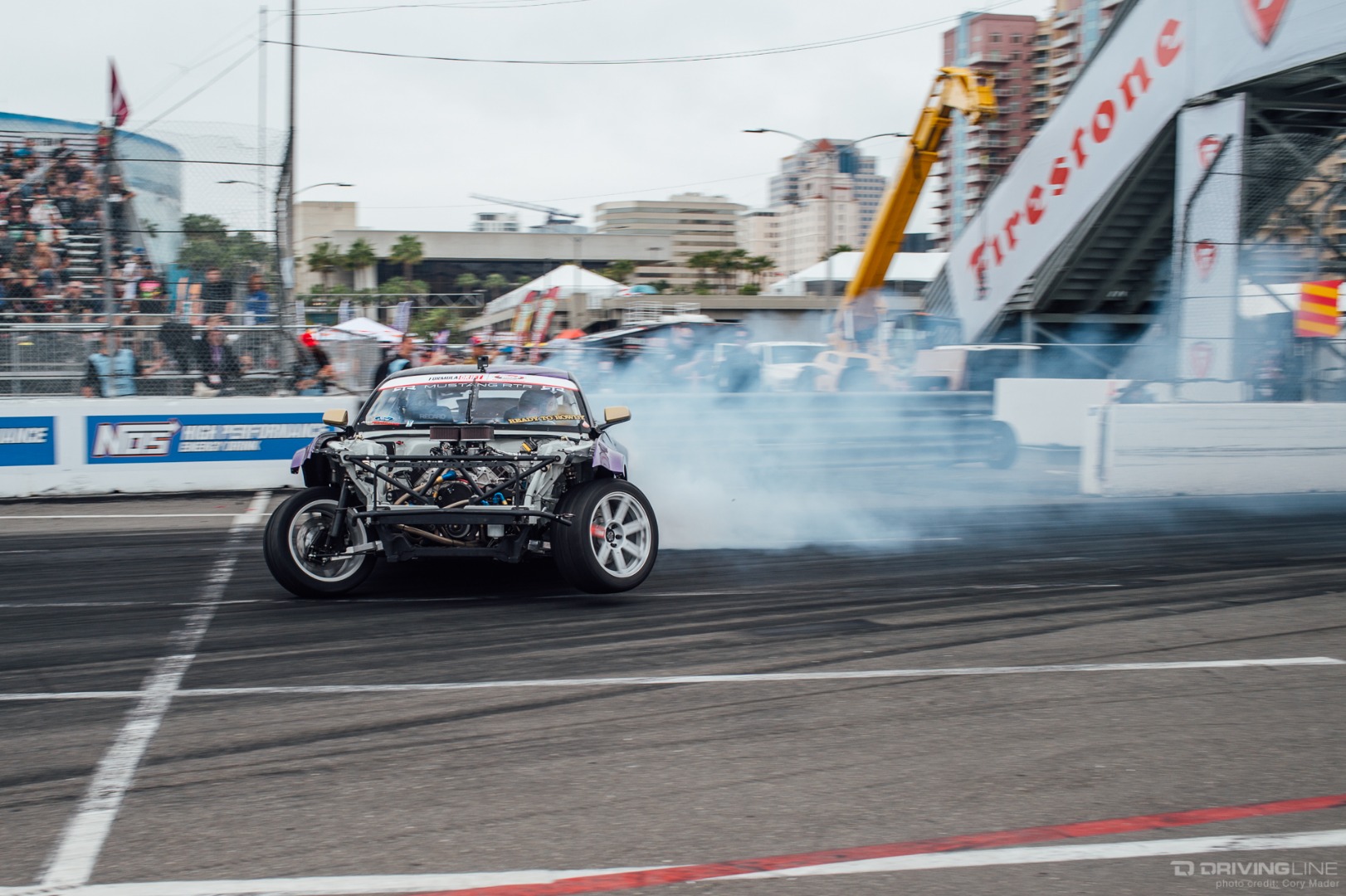 Formula Drift Long Beach Chelsea Denofa Wrecked