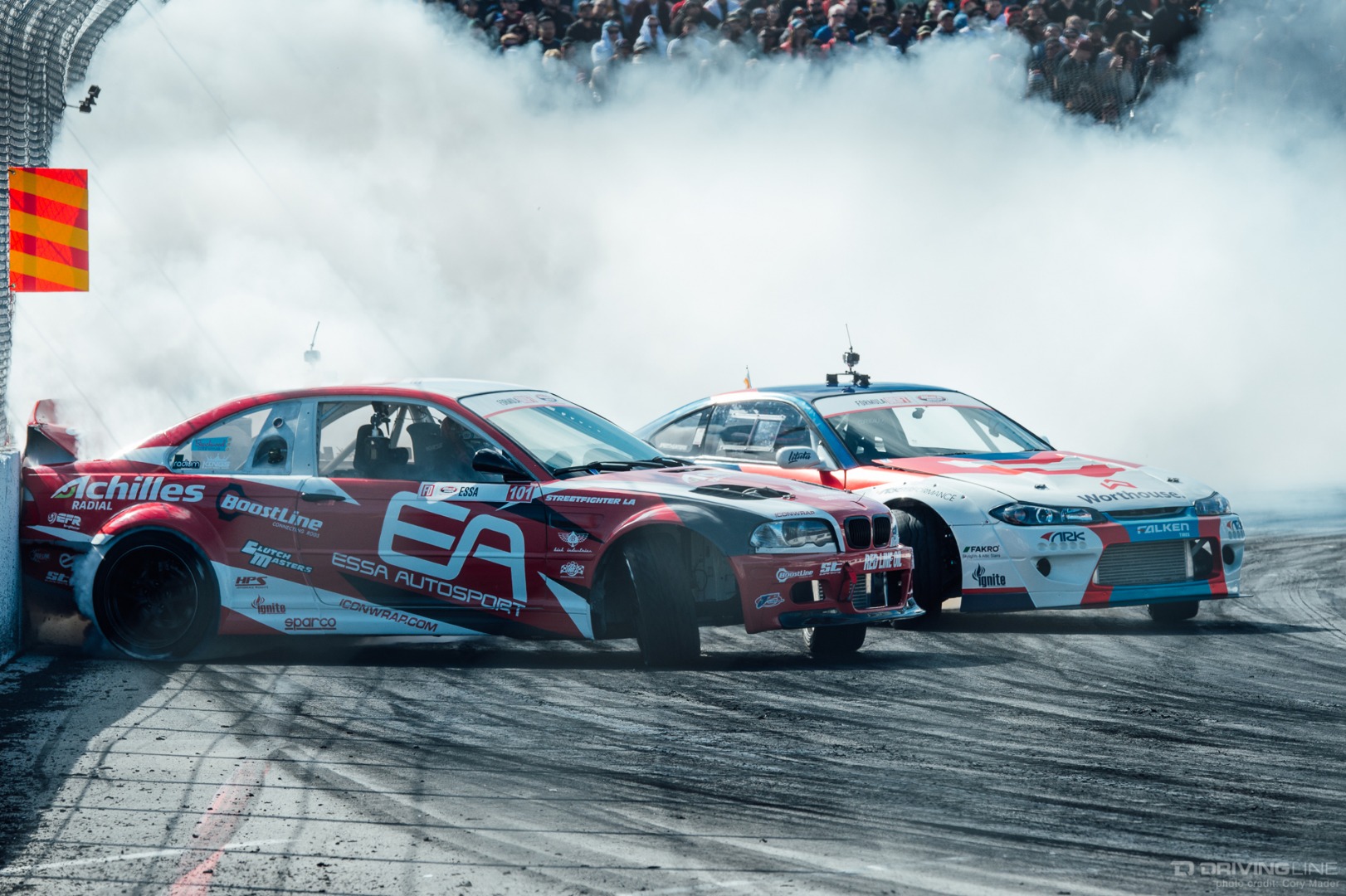 Formula Drift Long Beach James Deane Battle