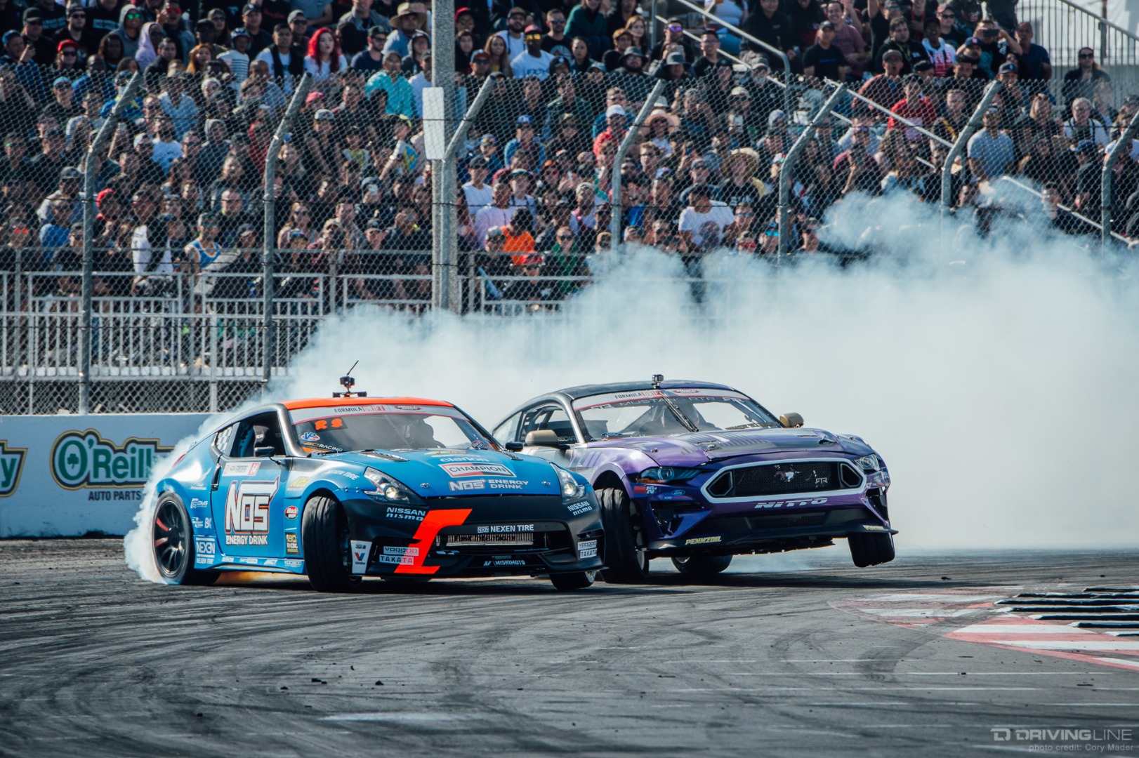 Formula Drift Long Beach Chelsea Denofa Battle