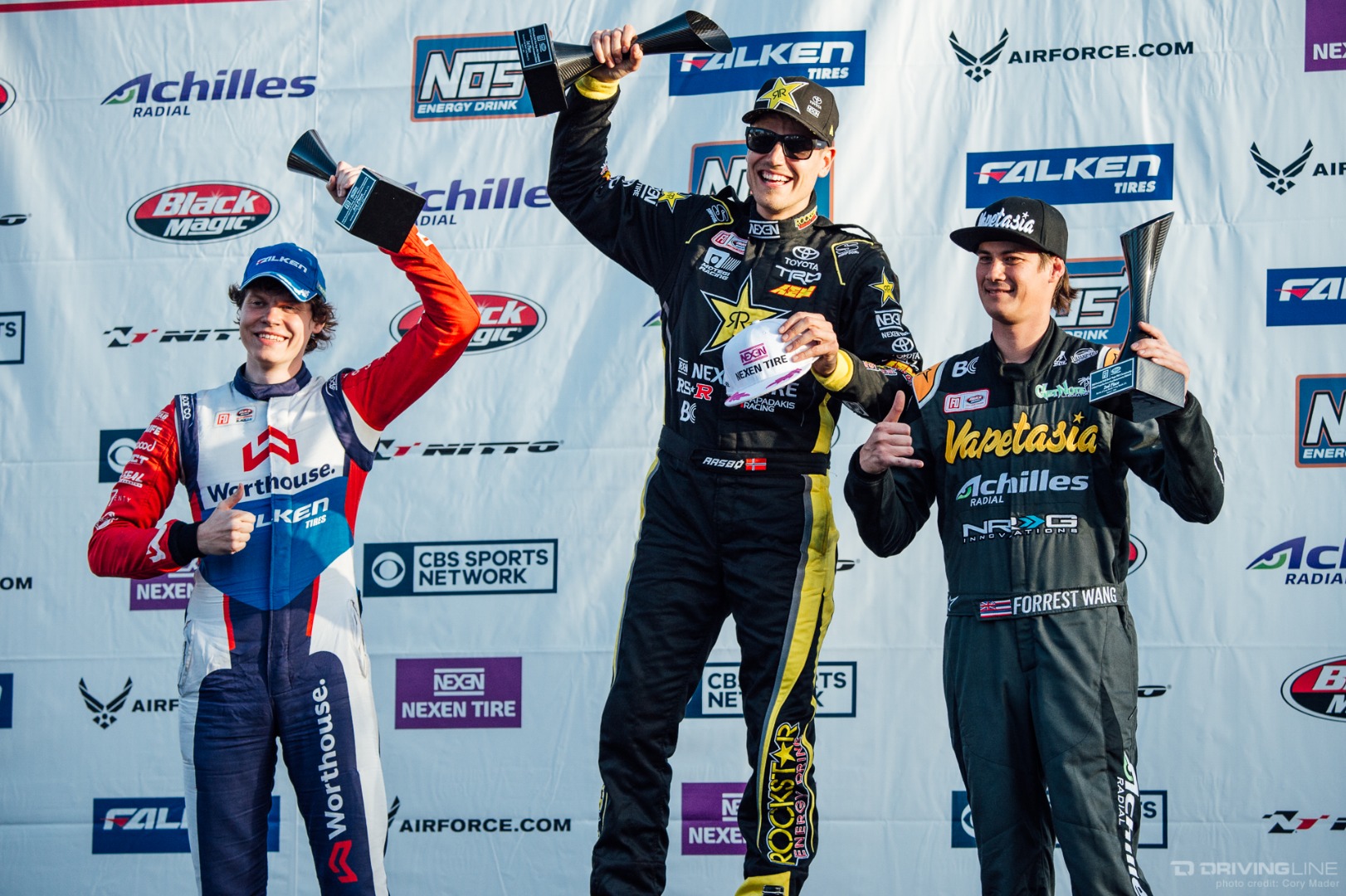 Formula Drift Long Beach Podium