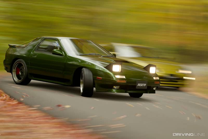 Grand Turismo Sport Green RX-7 Racing