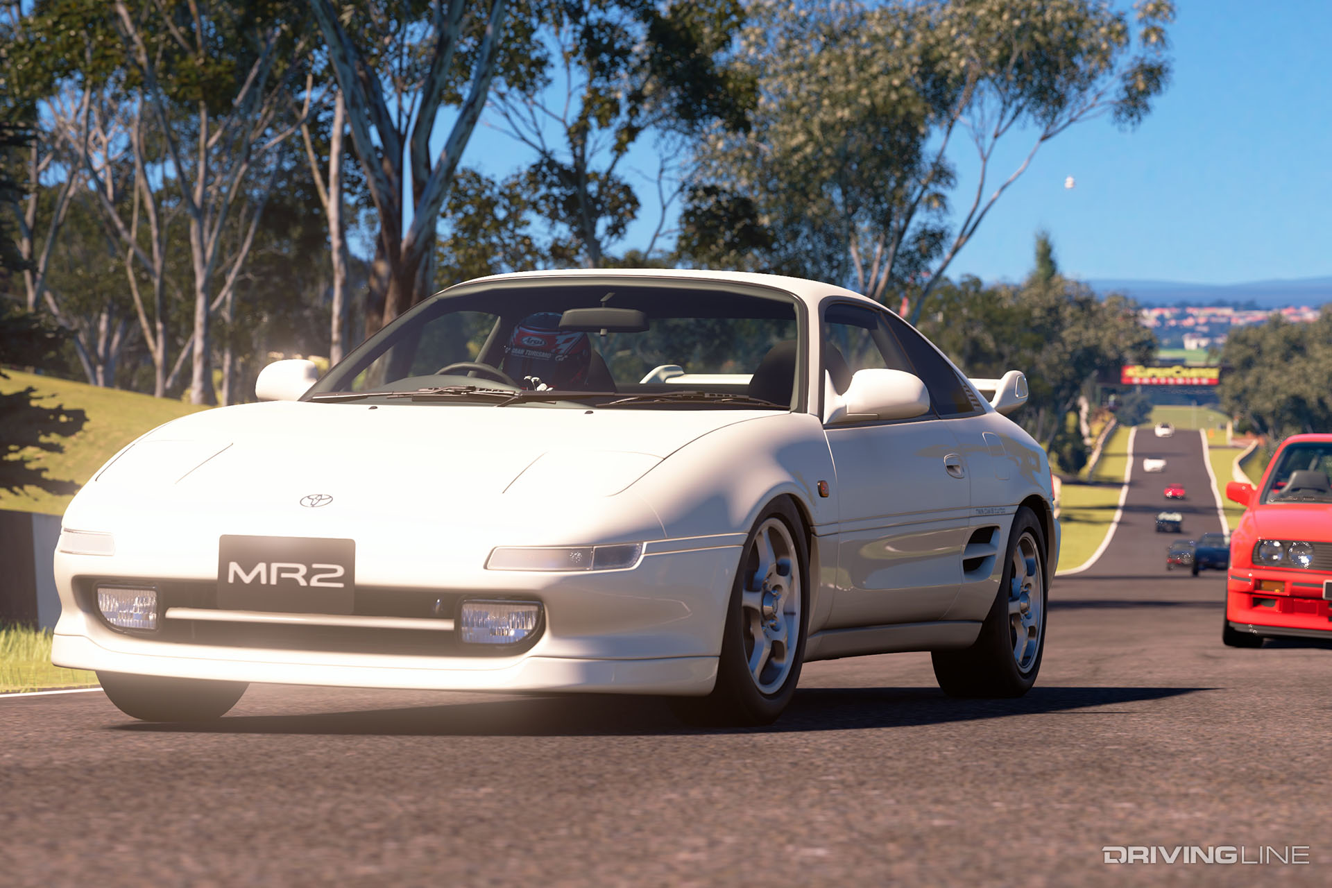 Grand Turismo Sport White Toyota