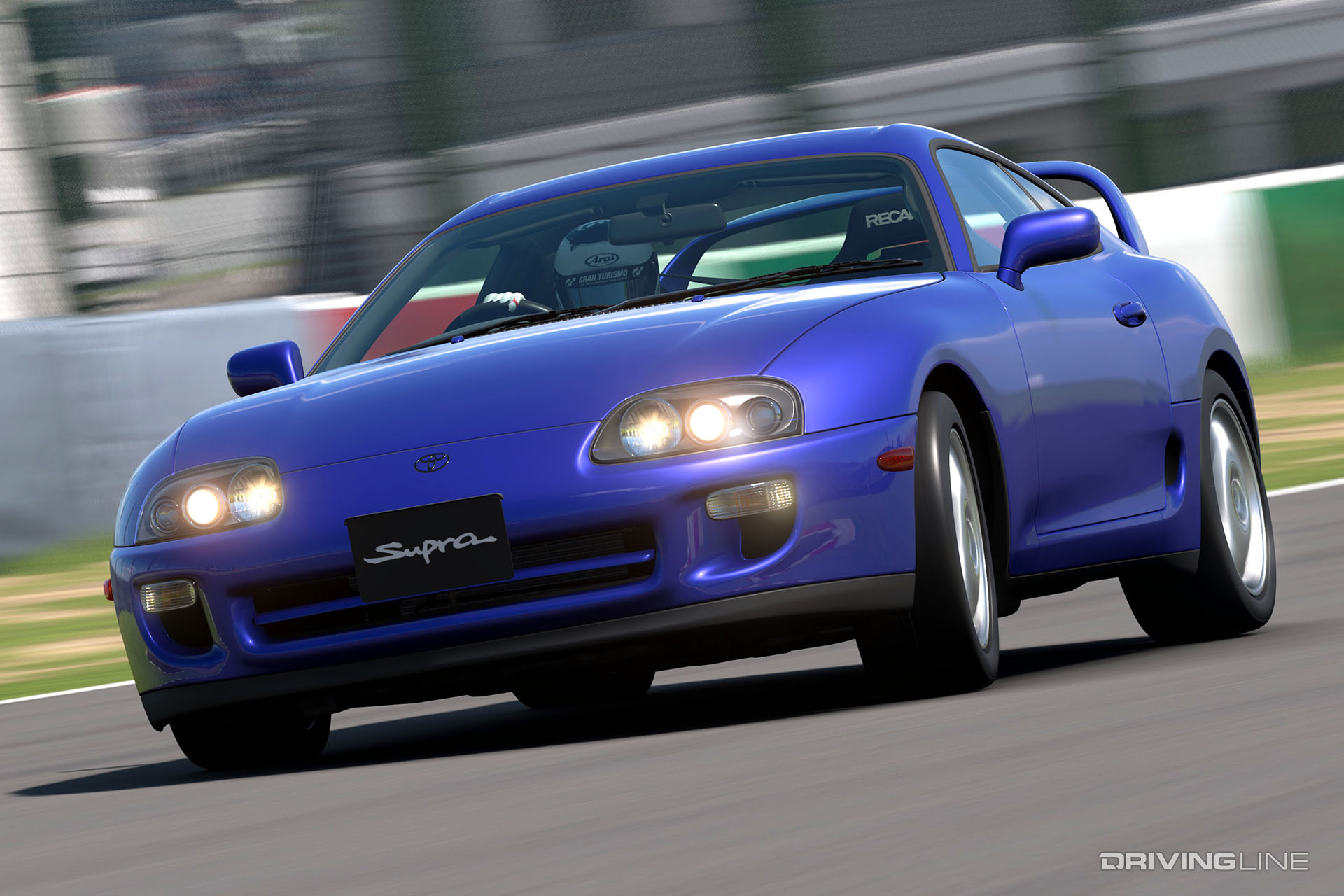 Grand Turismo Sport Blue Supra