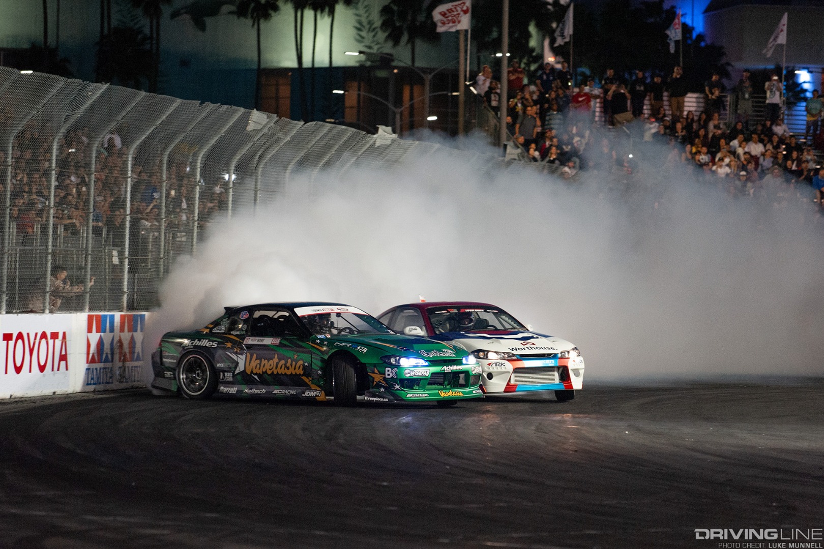 Formula D Grand Prix of Long Beach Super Drift - Forrest Wang Piotr Wiecek
