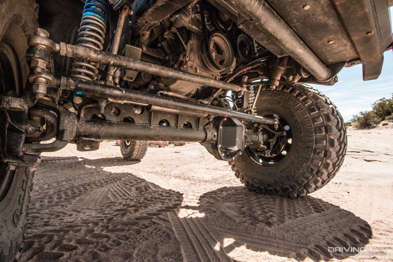 Front Dana 60 axle