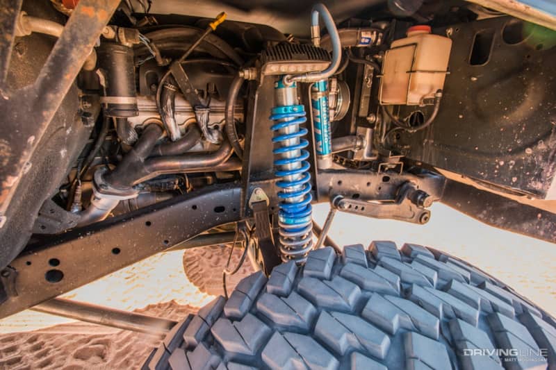 Komodo has 14-inch King coilovers