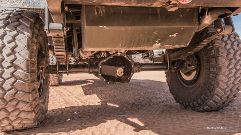 Komodo's rear 14-Bolt axle