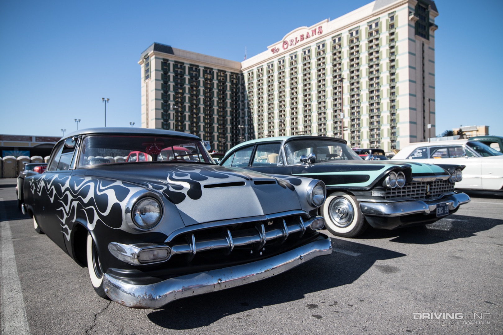 Viva Las Vegas Car Show Flames