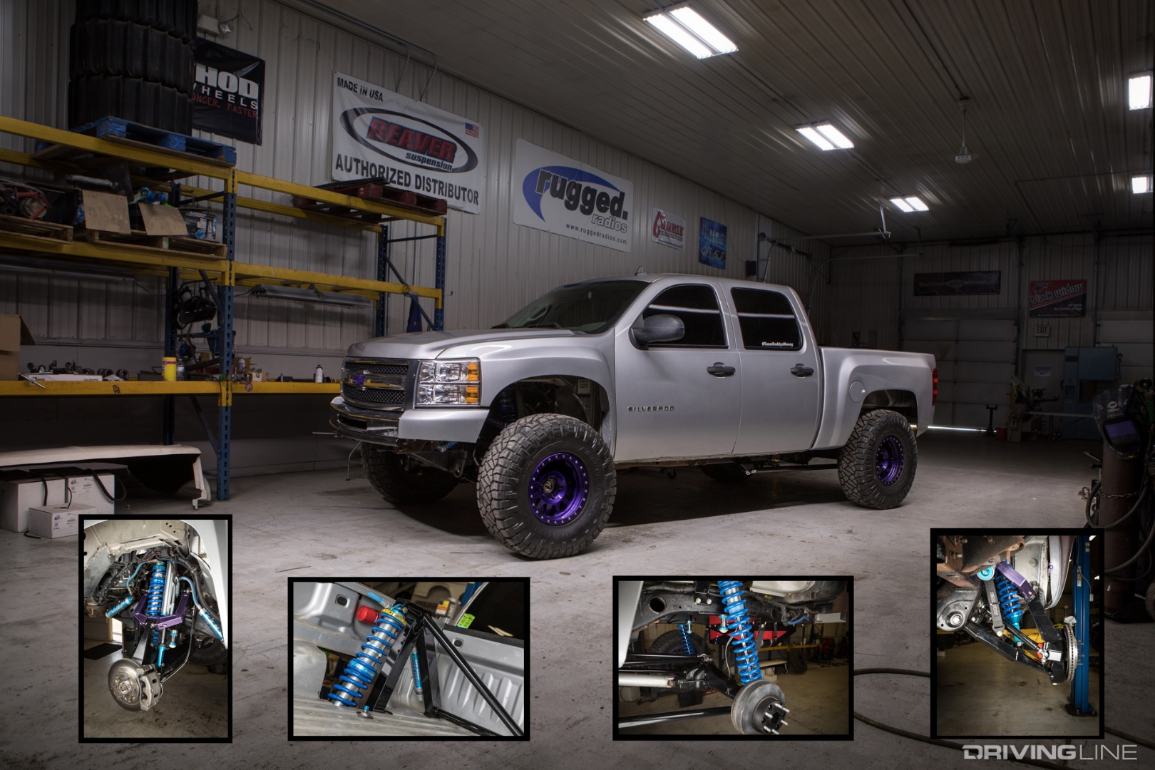 Koty's Silverado Prerunner on Ridge Grapplers