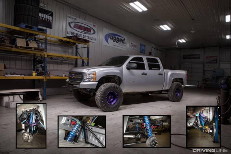 Koty's Silverado Prerunner on Ridge Grapplers