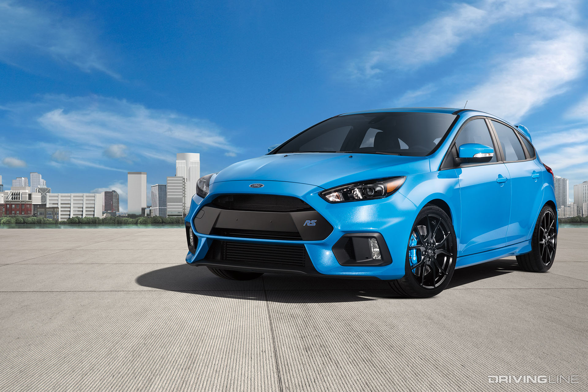 Ford Focus RS Blue