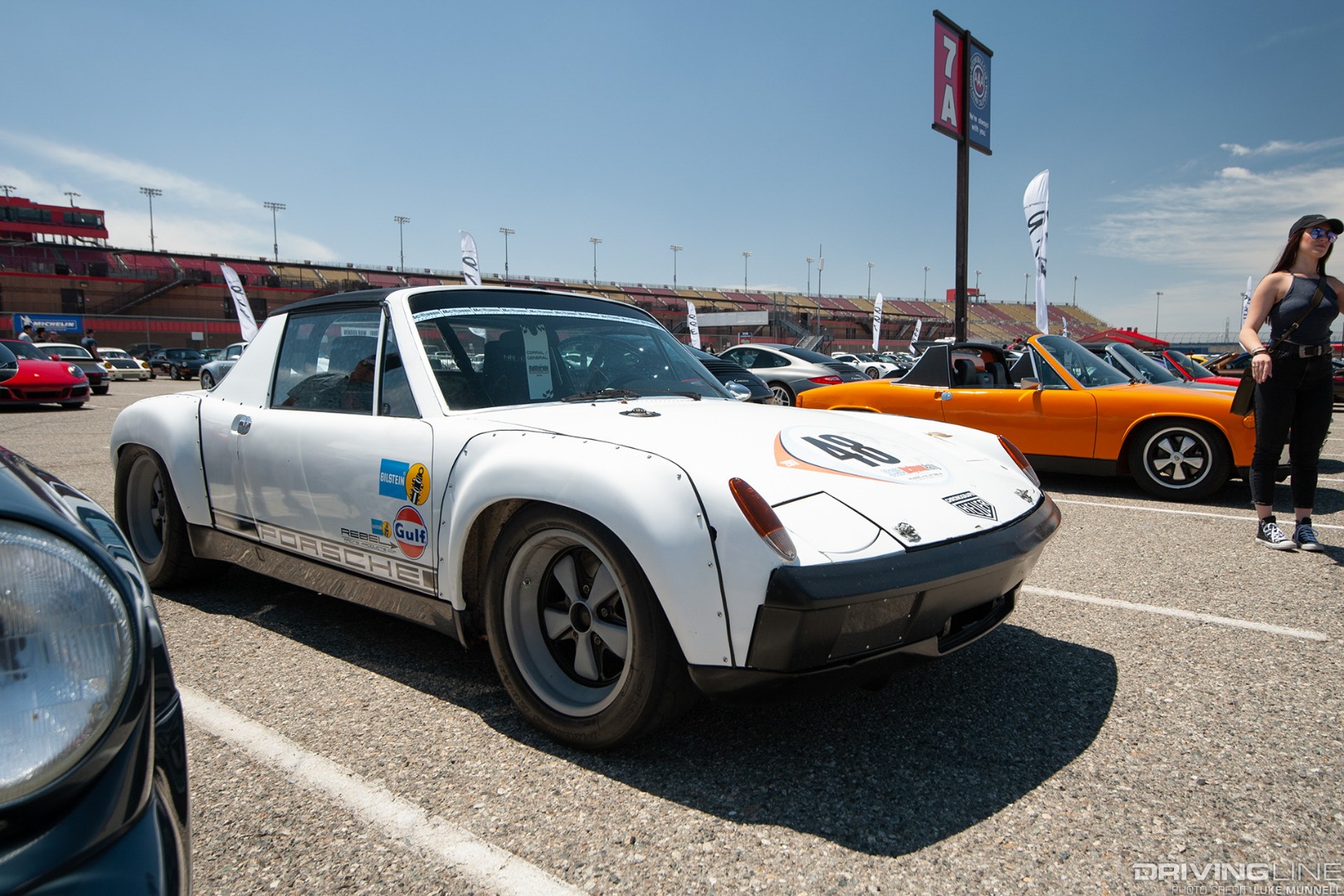 PCA California Festival of Speed at Auto Club Speedway Porsche 914 fender flares