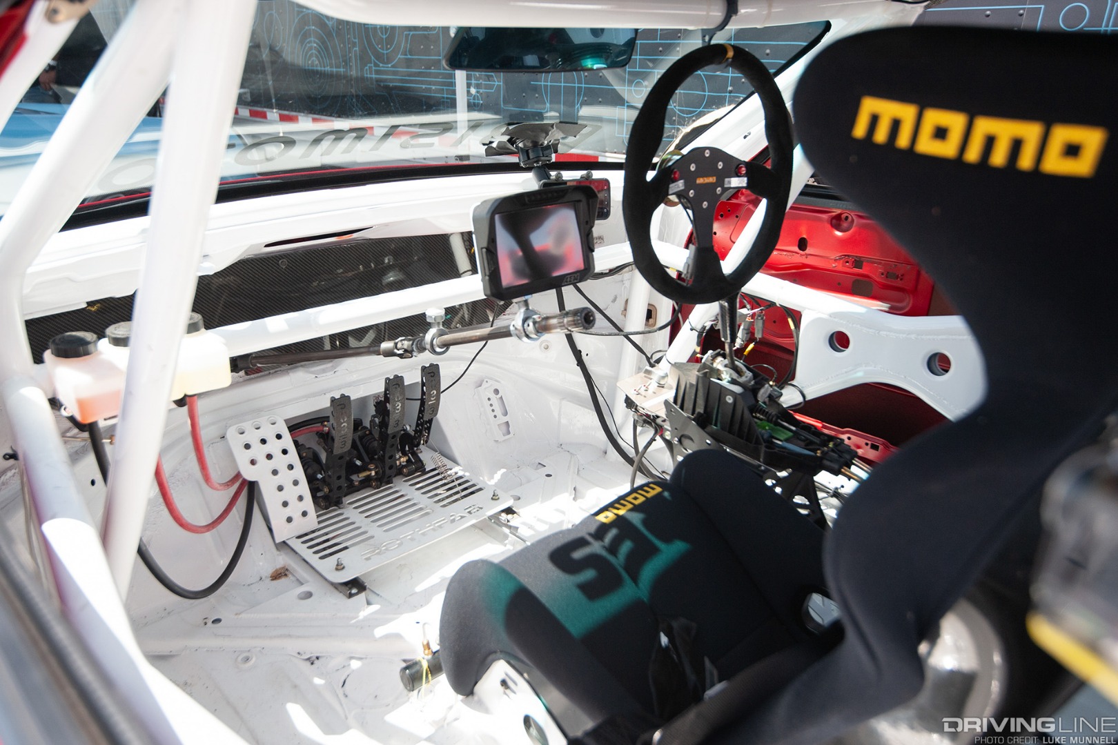 PCA California Festival of Speed at Auto Club Speedway Bisimoto center-drive Porsche Boxster Cayman conversion interior