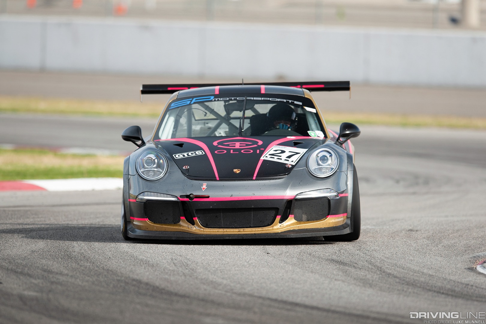 PCA California Festival of Speed at Auto Club Speedway SP Motorsports no. 27 Porsche 911 GT3 Cup front