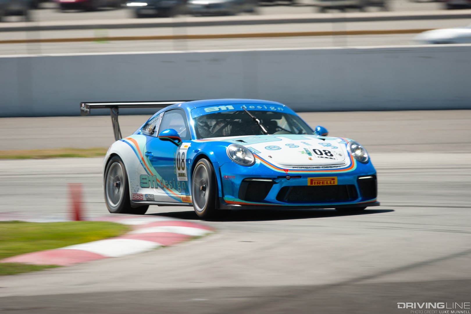 PCA California Festival of Speed at Auto Club Speedway 911 design no. 08 Porsche 911 GT3 Cup car