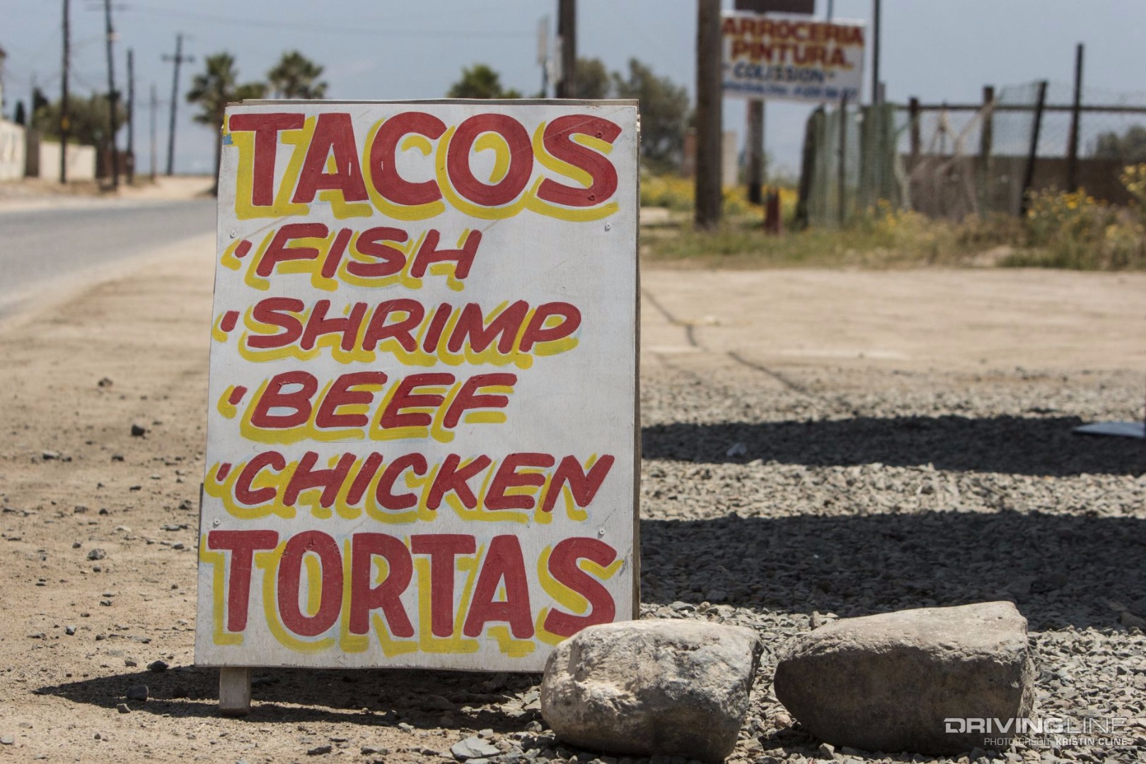 A sign in Baja along the Mexican 1000