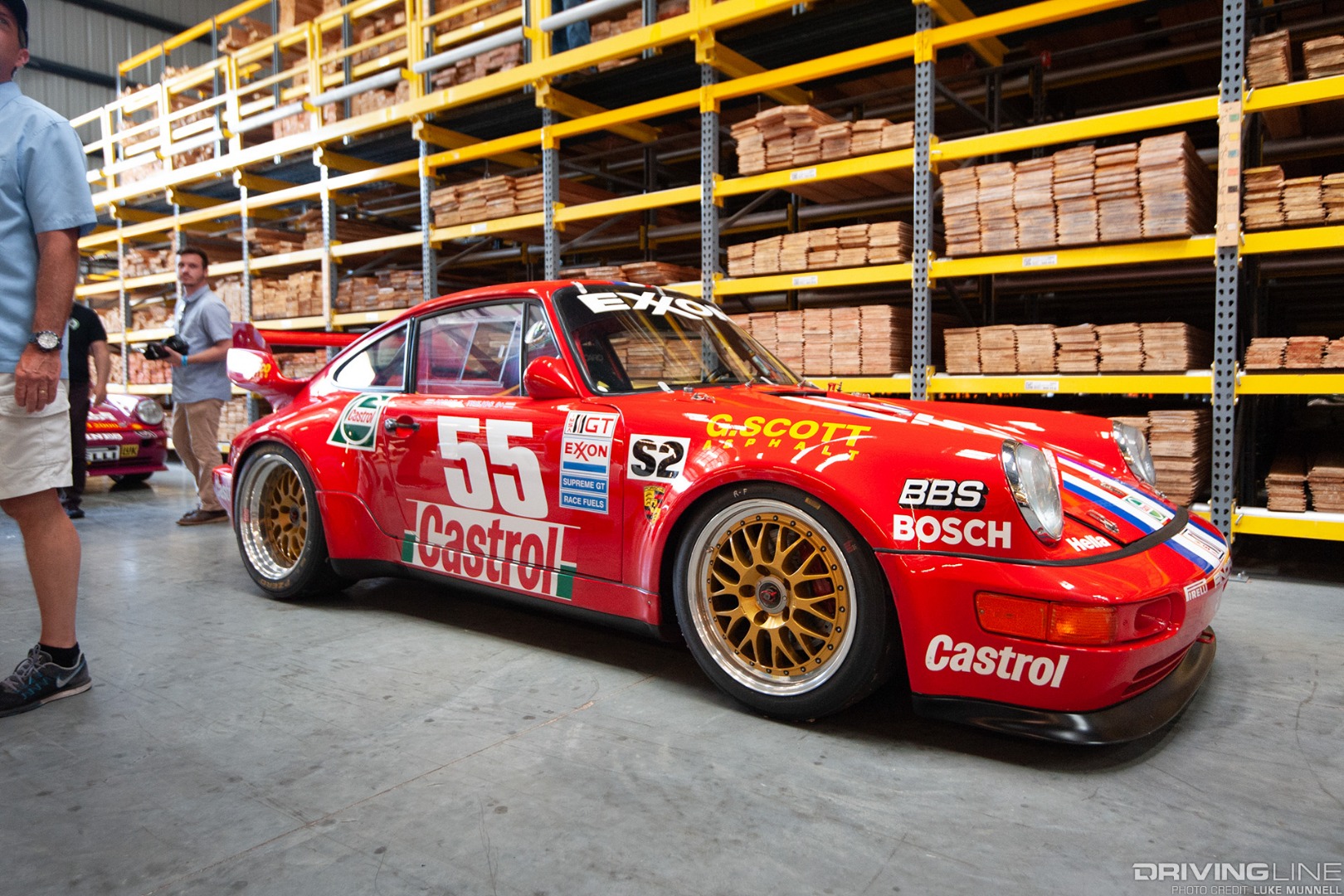 Luftgekuhlt 5 no. 55 964 Porsche 911 race car