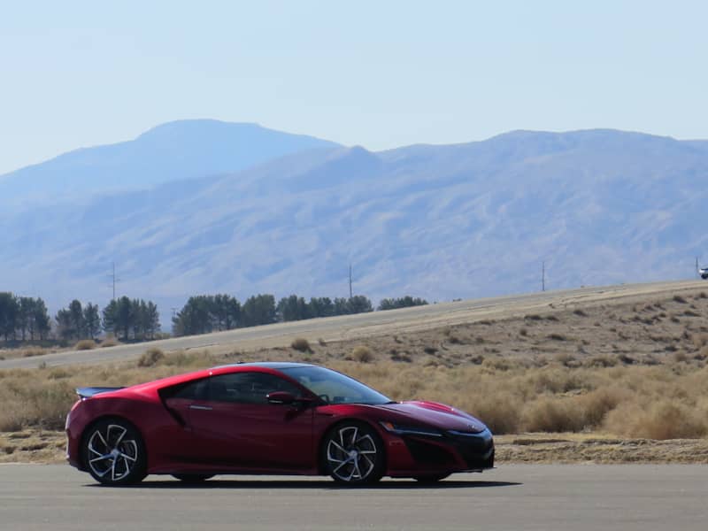 NSX On The Track