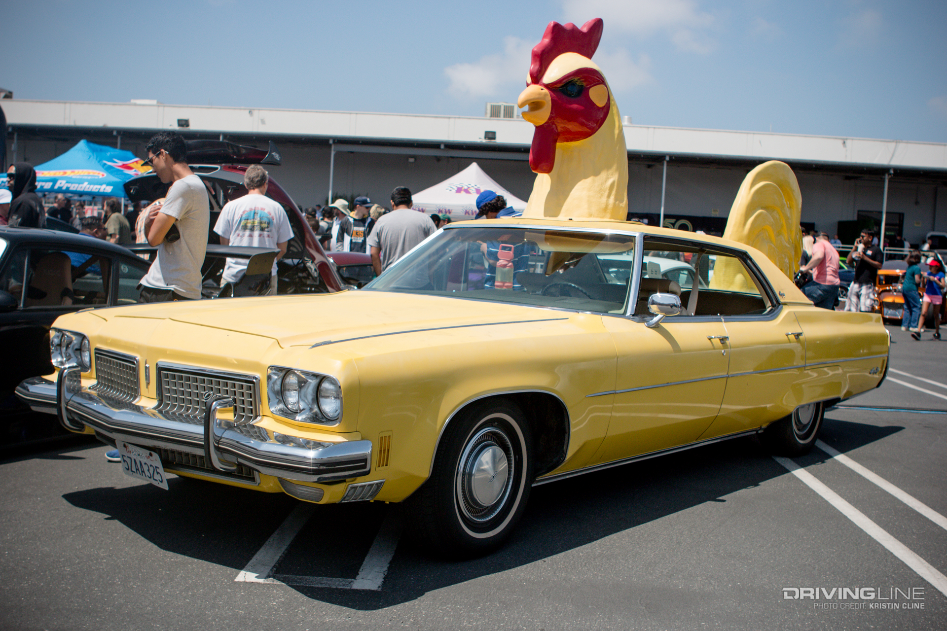 Hot Wheels Legends Tour Car Show - El Segundo - Chicken Car Oldsmobile Ninety-Eight