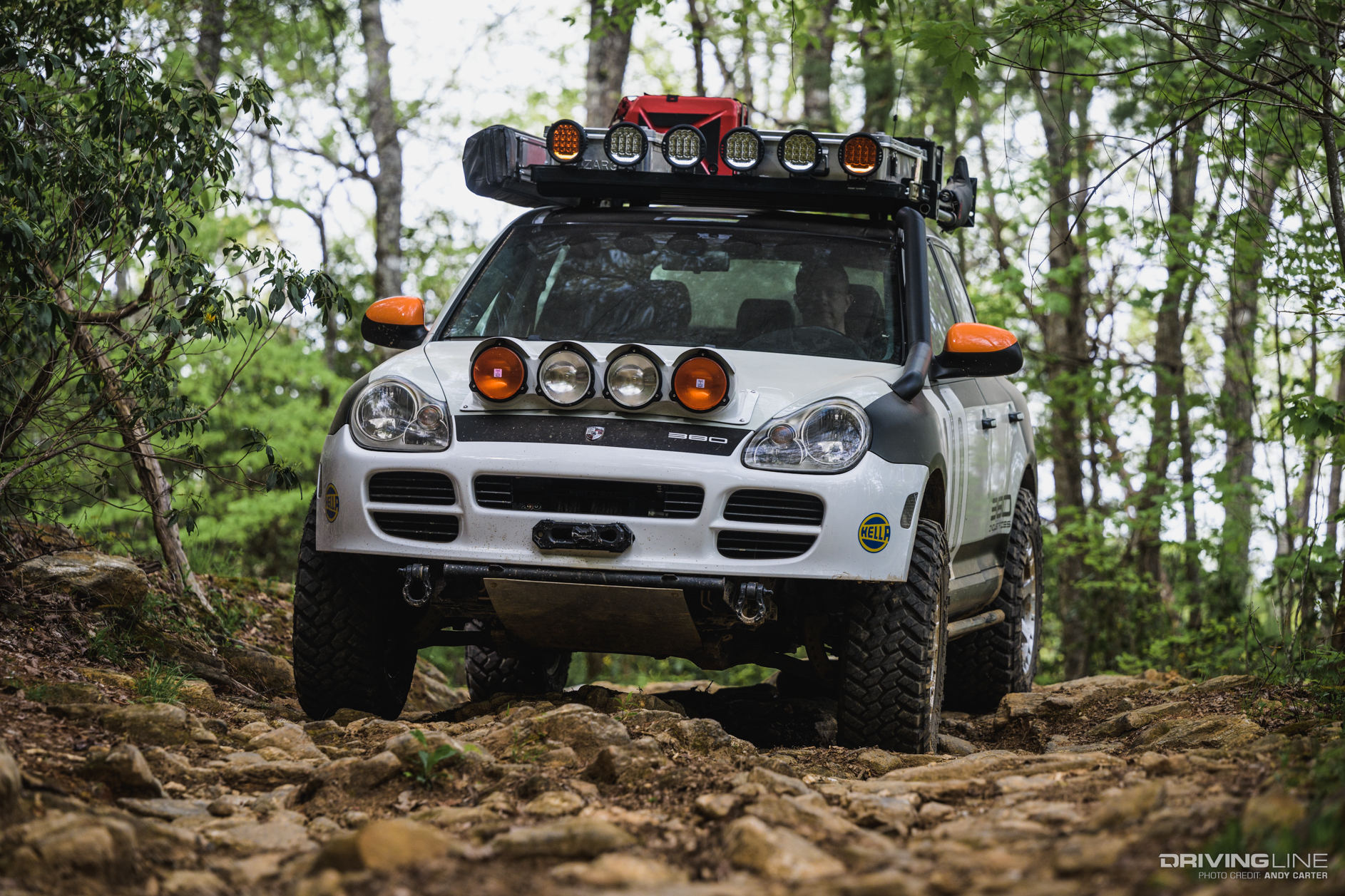 Nitto Trail Grappler on Porsche Cayenne