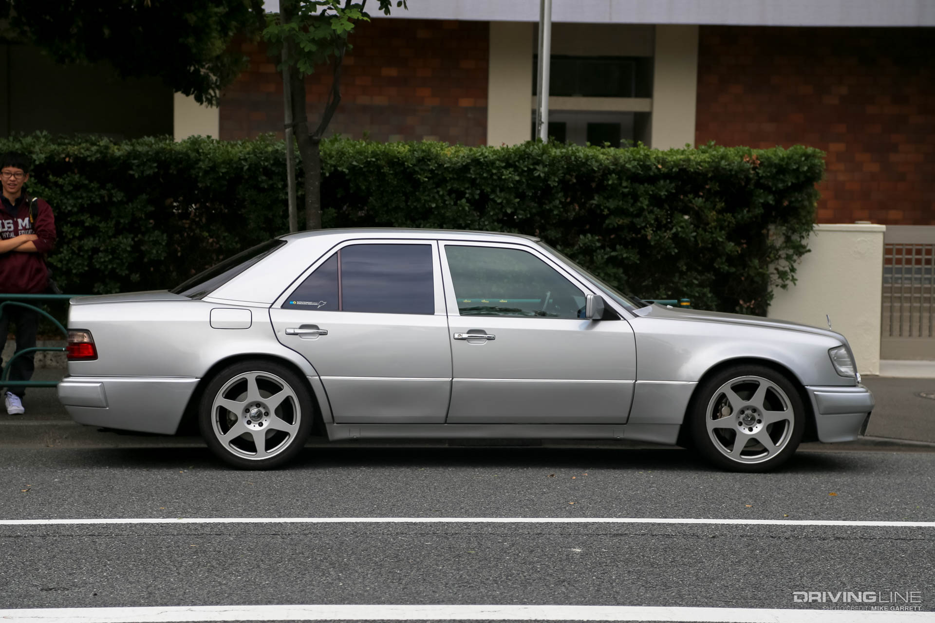 Tokyo Cars & Coffee Silver Mercedes