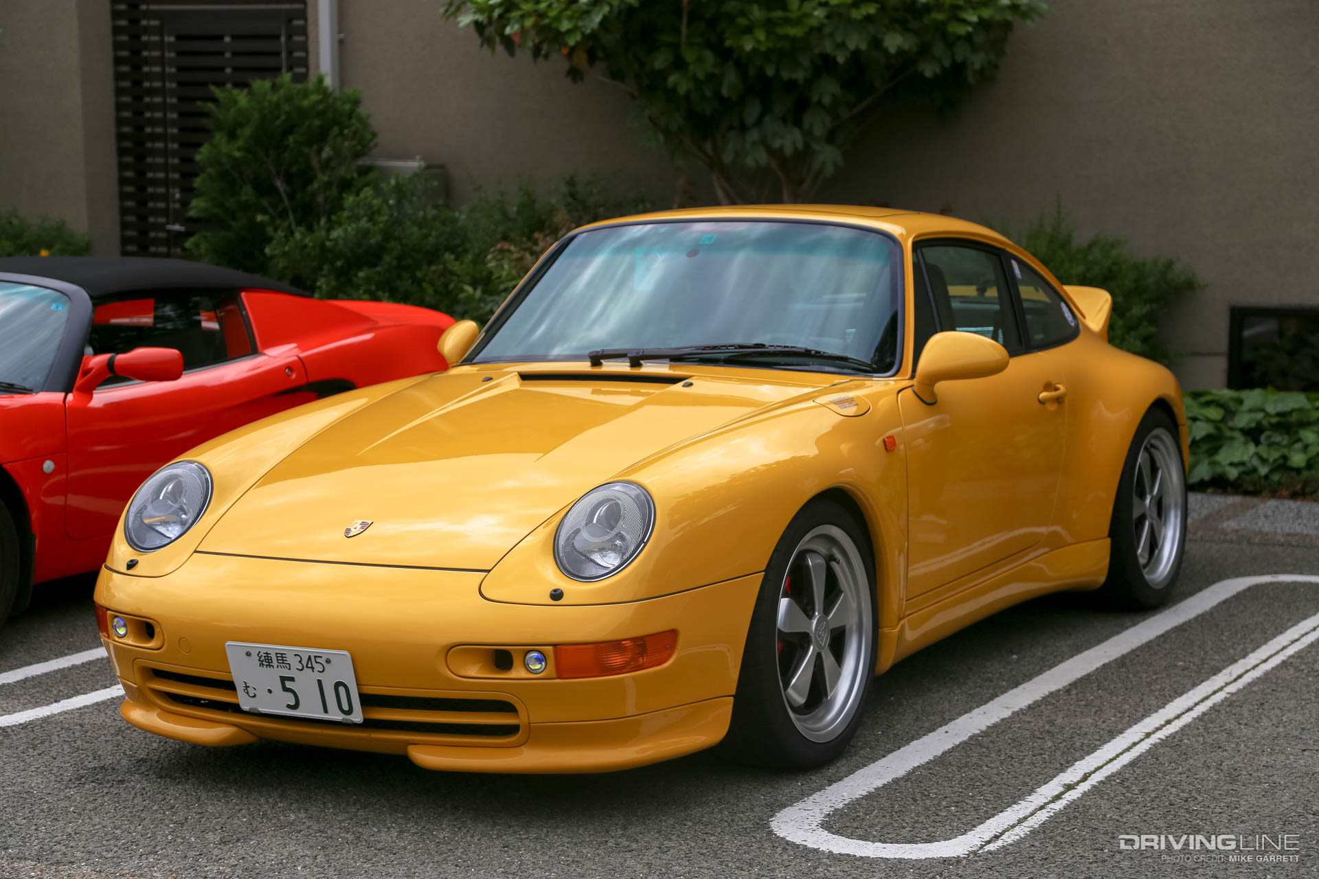 Tokyo Cars & Coffee Yellow Porsche