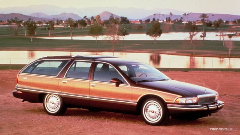 Buick Roadmaster Estate Red