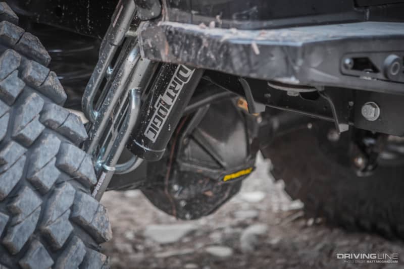 Fabtech Dirt Logic JL Rear Bypass shocks