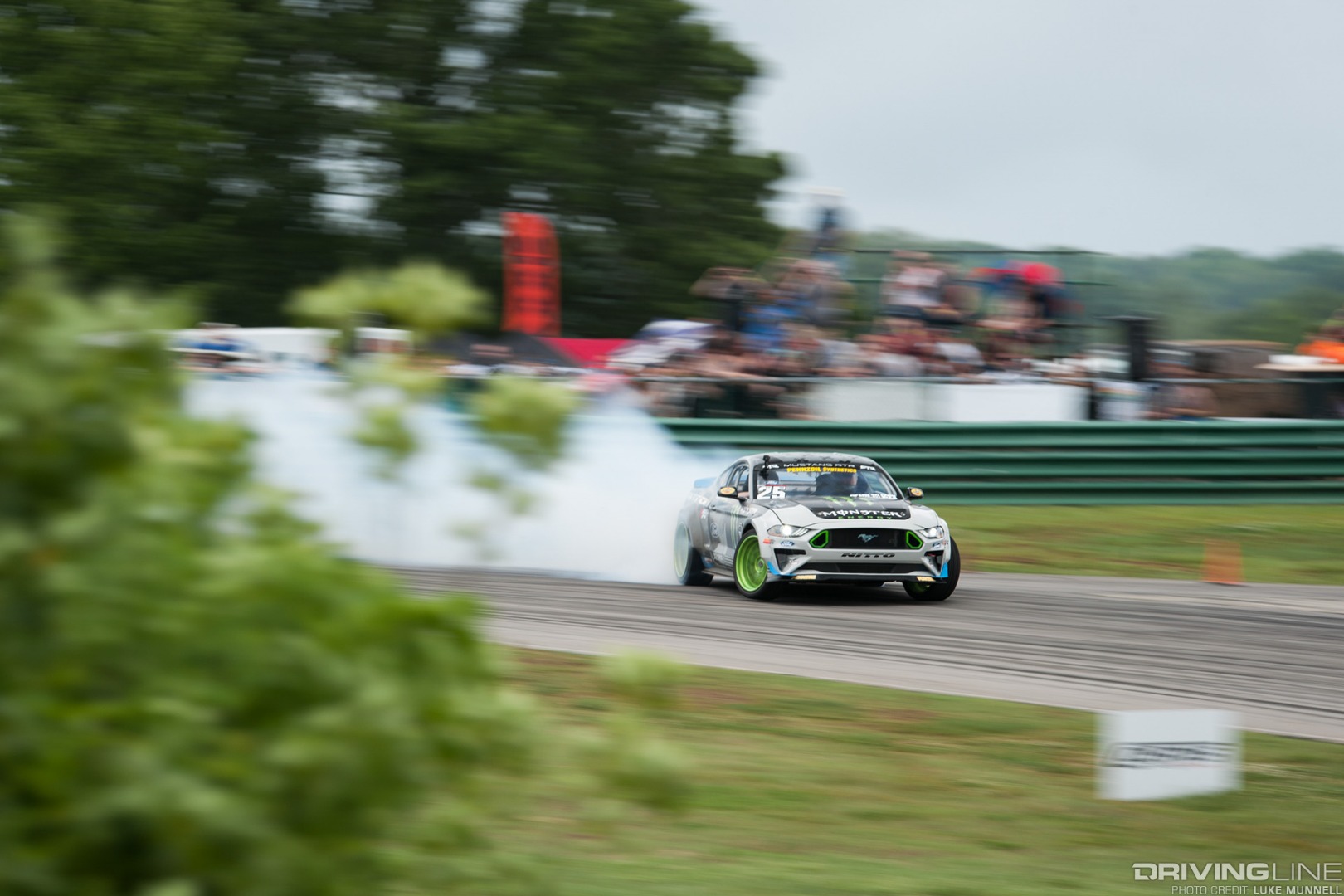 2018 17th annual Hyperfest bash at VIR Vaughn Gittin jr. drifting Nitto Tire