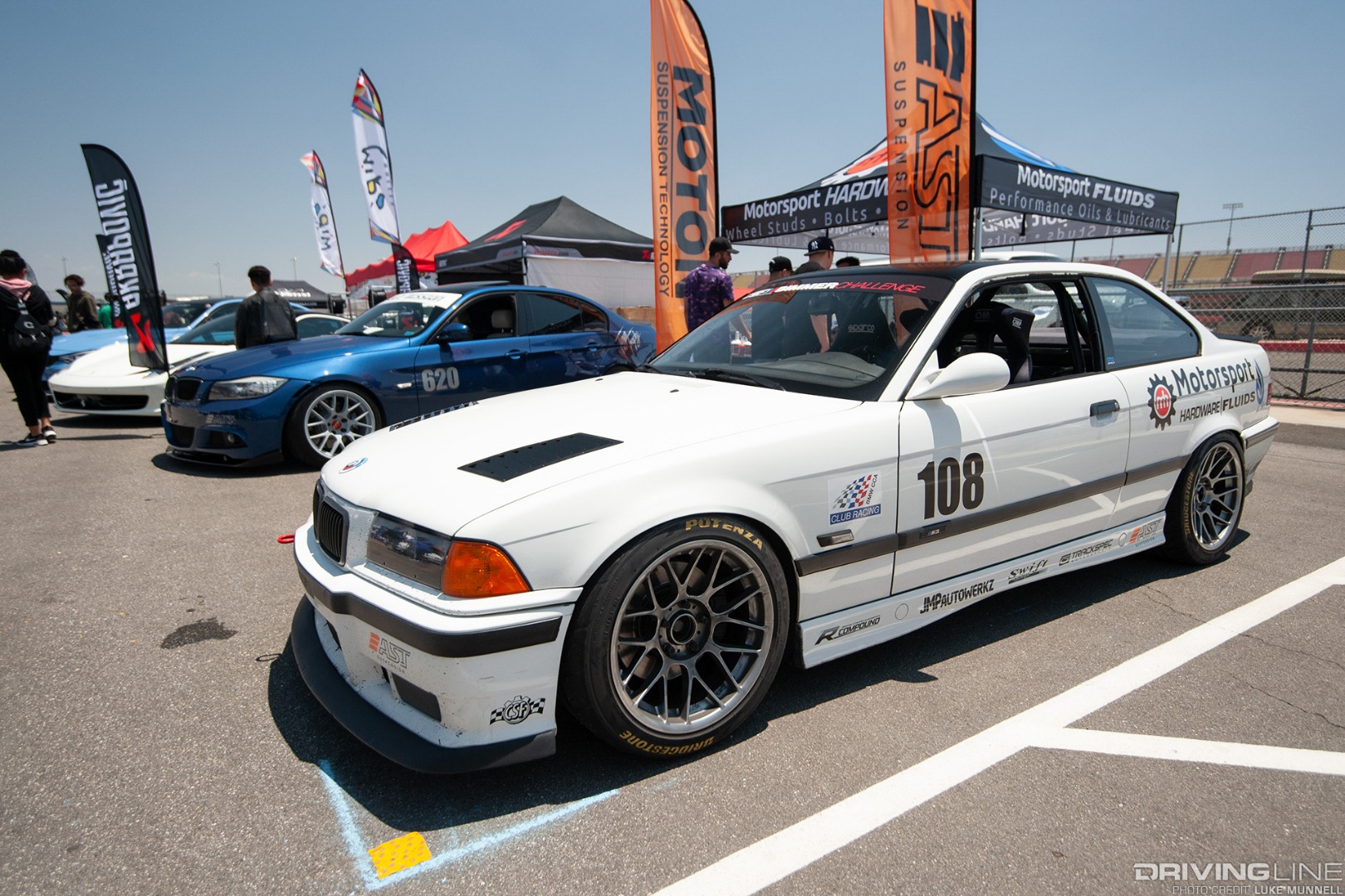 Bimmerfest West 2018 Auto Club Speedway Fontana Motorsport Hardware E36 and F80 BMW M3
